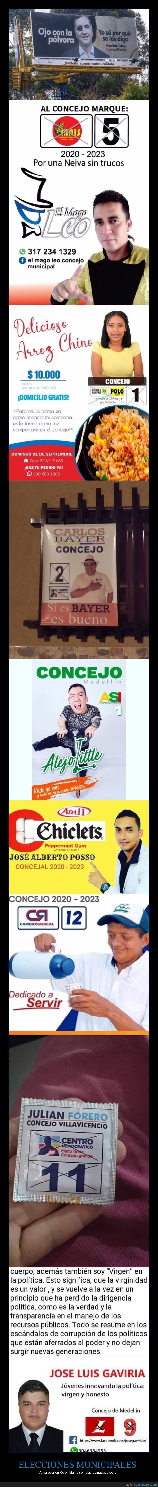 elecciones municipales,colombia,políticos,wtf