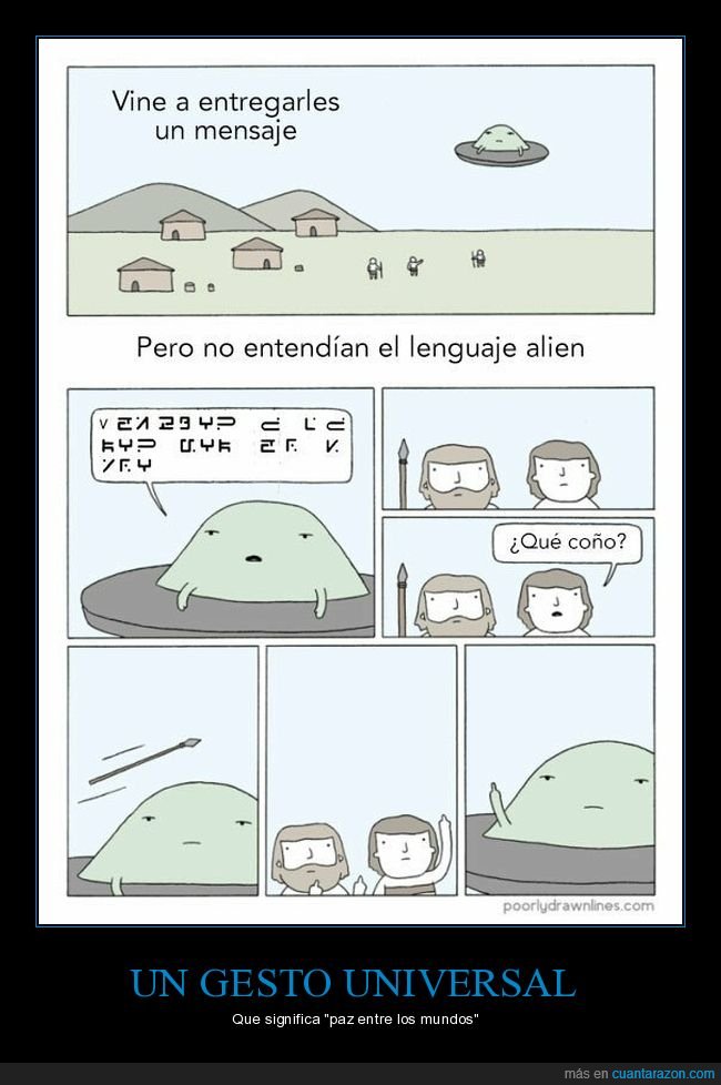 extraterrestres,entender,lenguaje,dedo