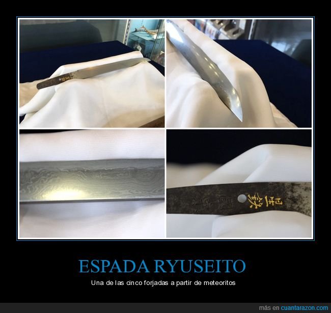 espada,ryuseito,forjada,meteorito