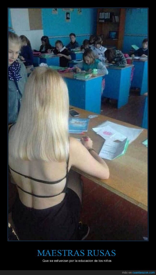 rusia,chica,profesora,clase