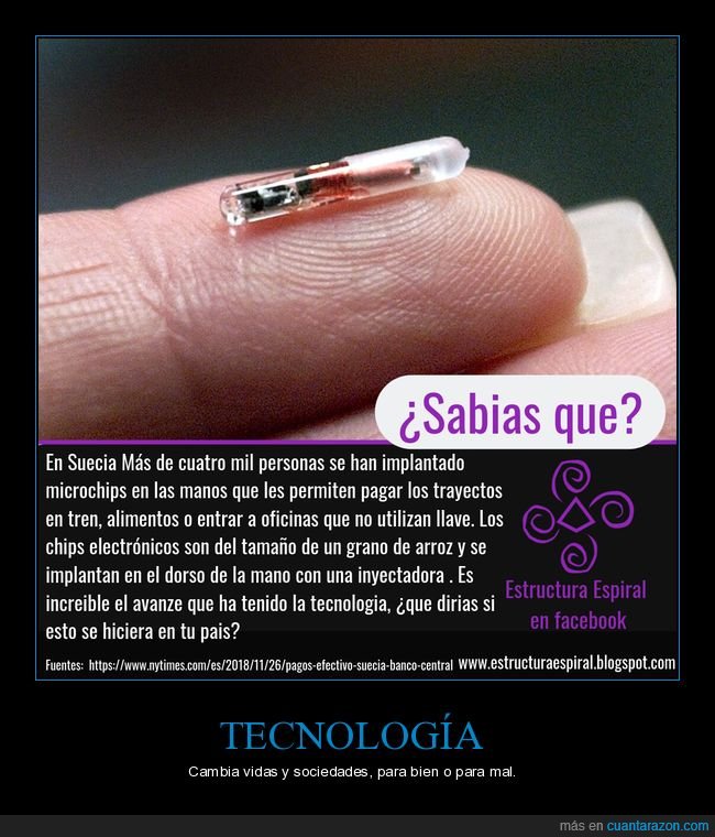tecnología,suecia,chips,implantes