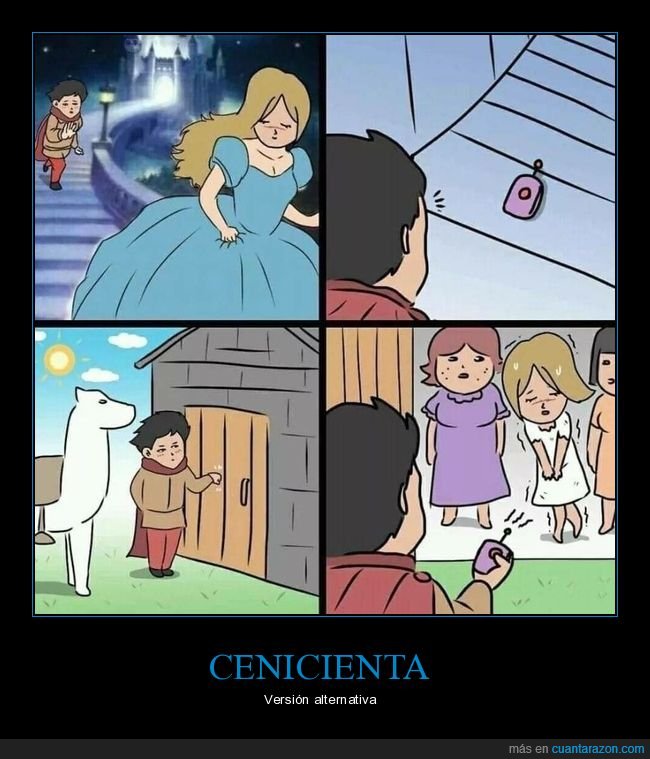 cenicienta,control remoto