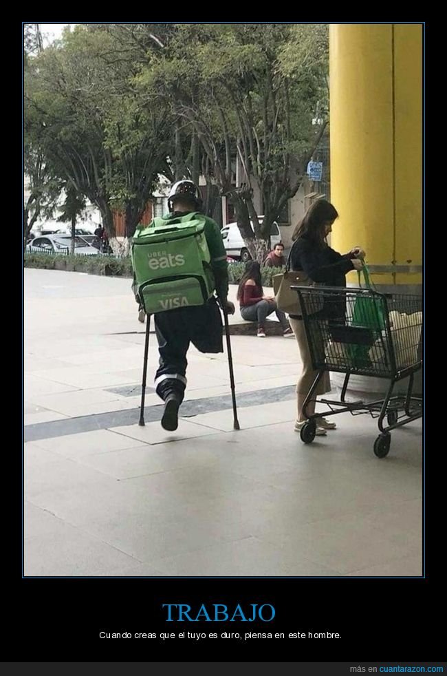 uber eats,repartidor,cojo,wtf