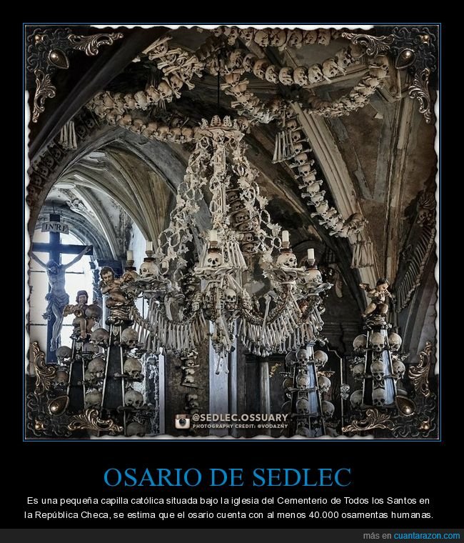 osario de sedlec,capilla,república checa,curiosidades