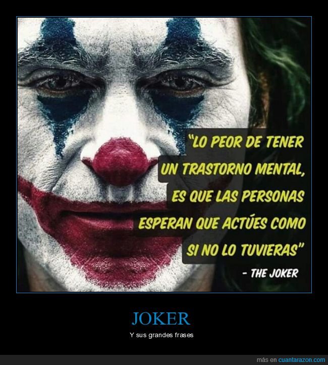 trastorno mental,joker