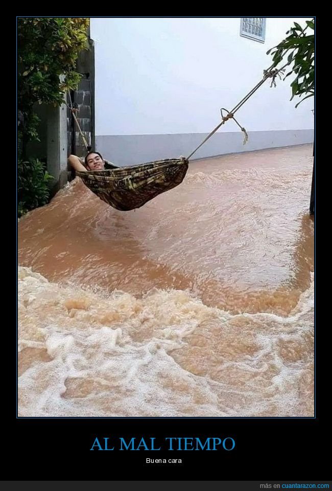 hamaca,inundación,raida