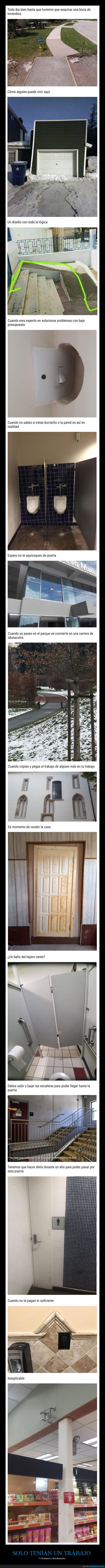 un trabajo,chapuzas,fails