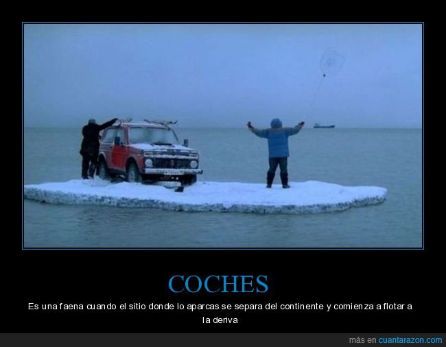 coche,hielo,mar,wtf