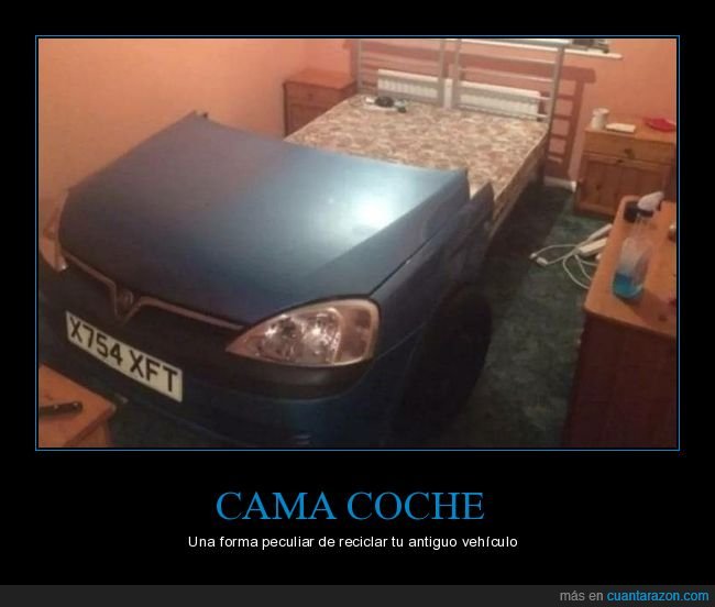 cama,coche,wtf