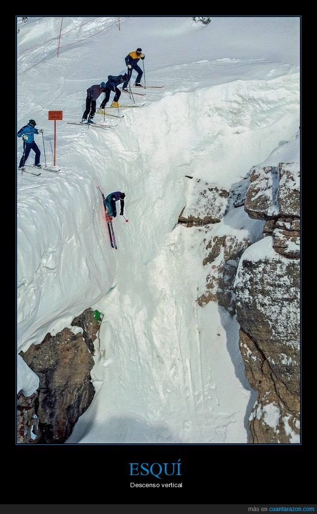 esquí,vertical,wtf