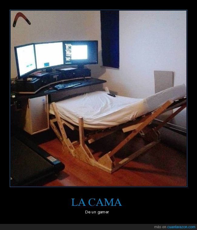 cama,gamer,ordenador