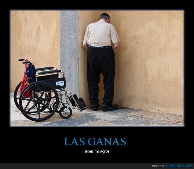 silla de ruedas,levantarse,meando