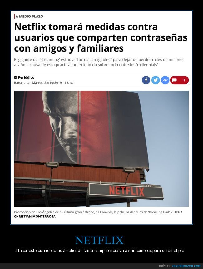 netflix,medidas,usuarios,compartir,contraseñas