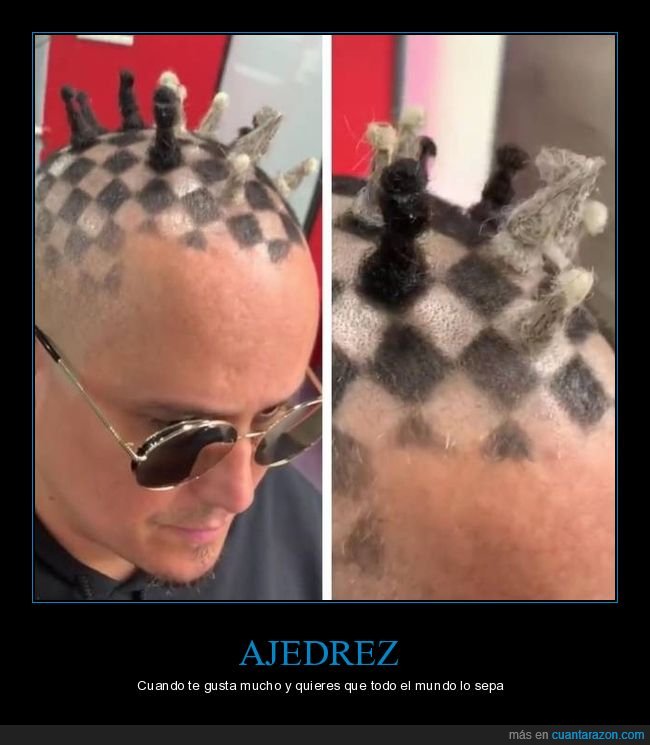 ajedrez,corte de pelo,wtf