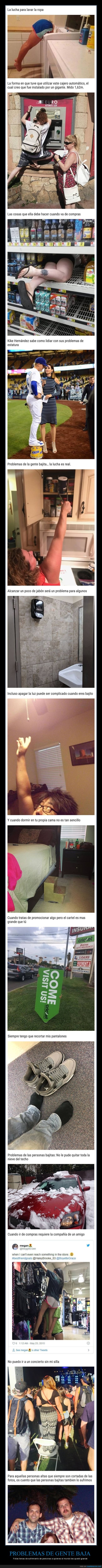 bajitos,problemas,fails