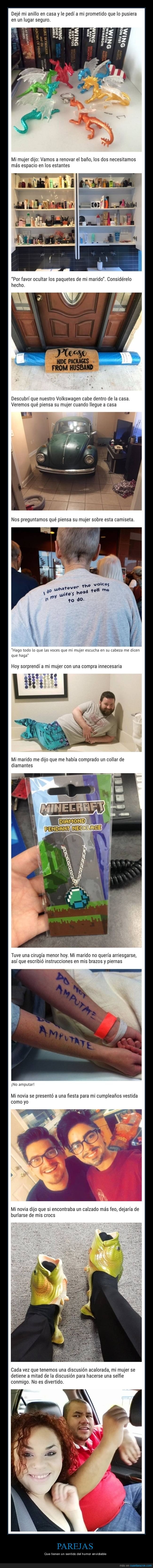 parejas,sentido del humor