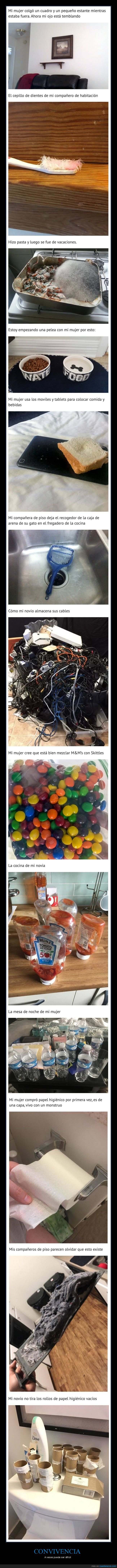 convivencia,compañeros de piso,parejas