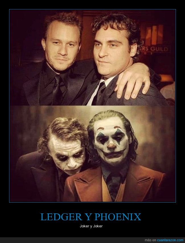 jokers,joaquin phoenix,heath ledger