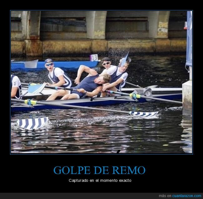 remando,fails,momento exacto