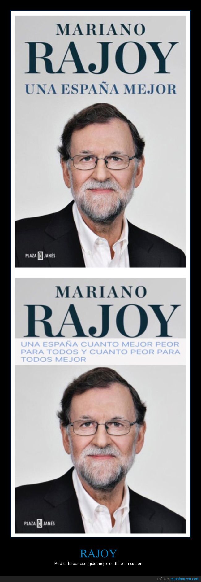 rajoy,título,libro,políticos