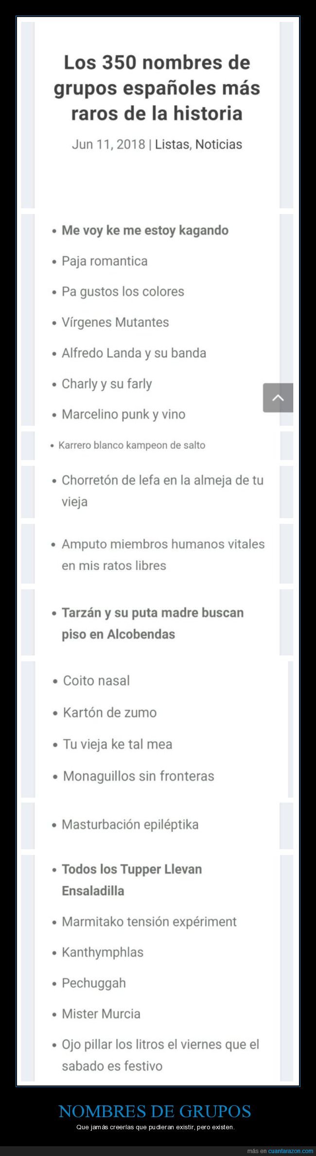 grupos,bandas,nombres,wtf