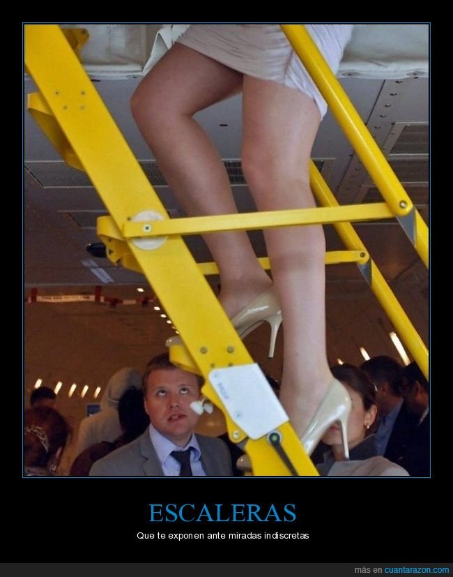 escaleras,mirando,cara