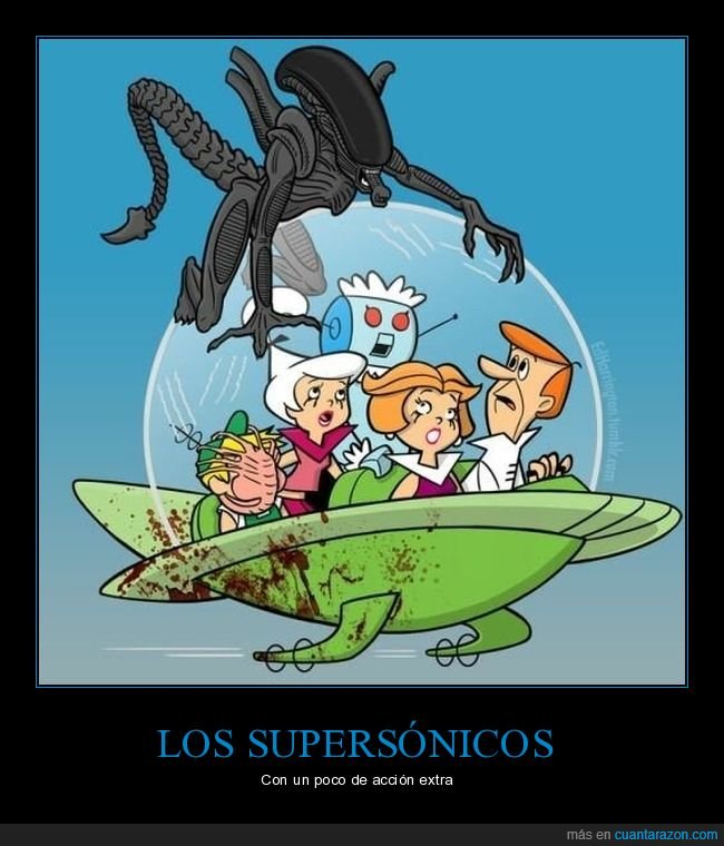 supersónicos,alien