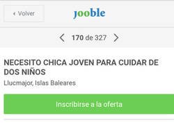 Enlace a Una oferta un tanto sospechosa...