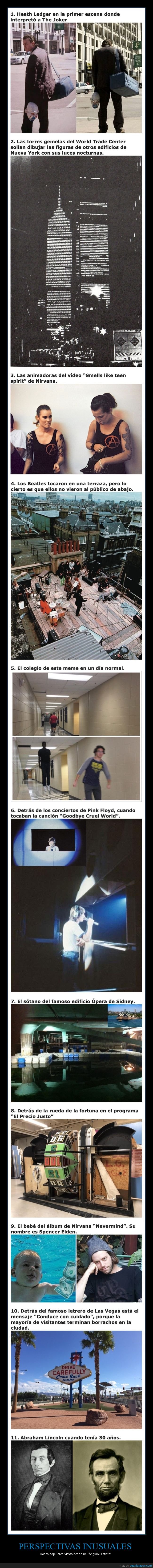 perspectivas inusuales,ángulo distinto,curiosidades