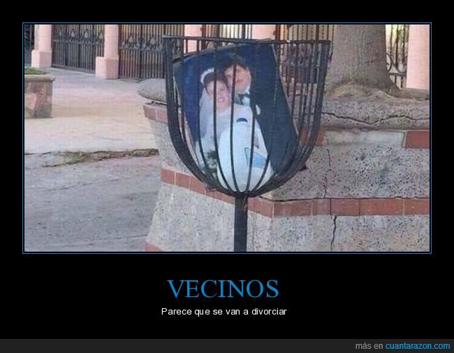 vecinos,divorciar,foto,boda