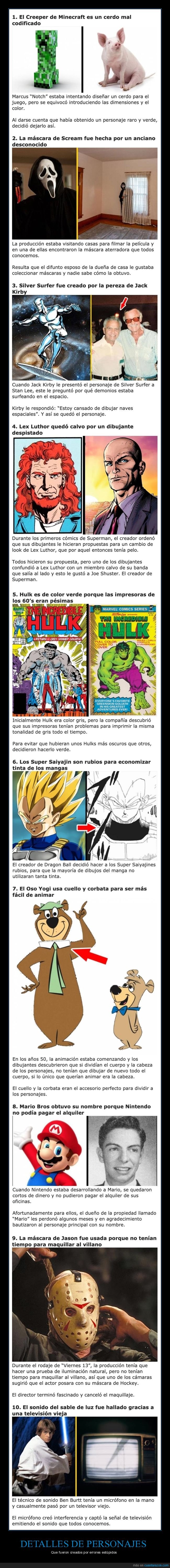 detalles,ppersonajes,errores