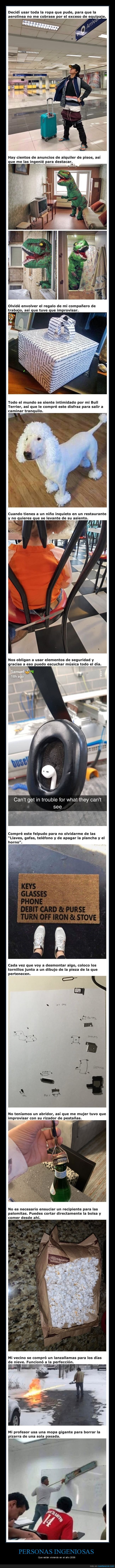 ingeniosos,apaños,creativos