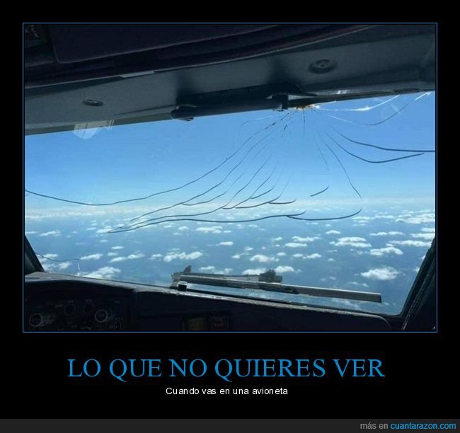 cristal,avioneta,fails