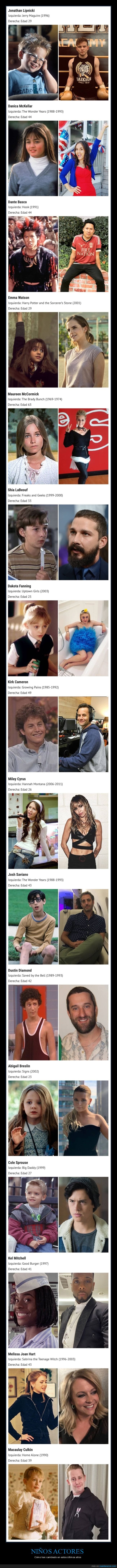 ni&ntilde;os,actores,antes,ahora