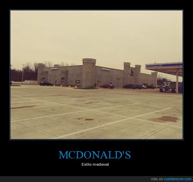 mcdonald's,castillo,wtf