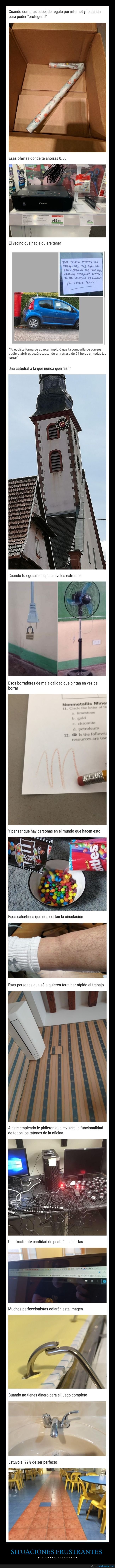 situaciones exasperantes,de los nervios,frustrantes