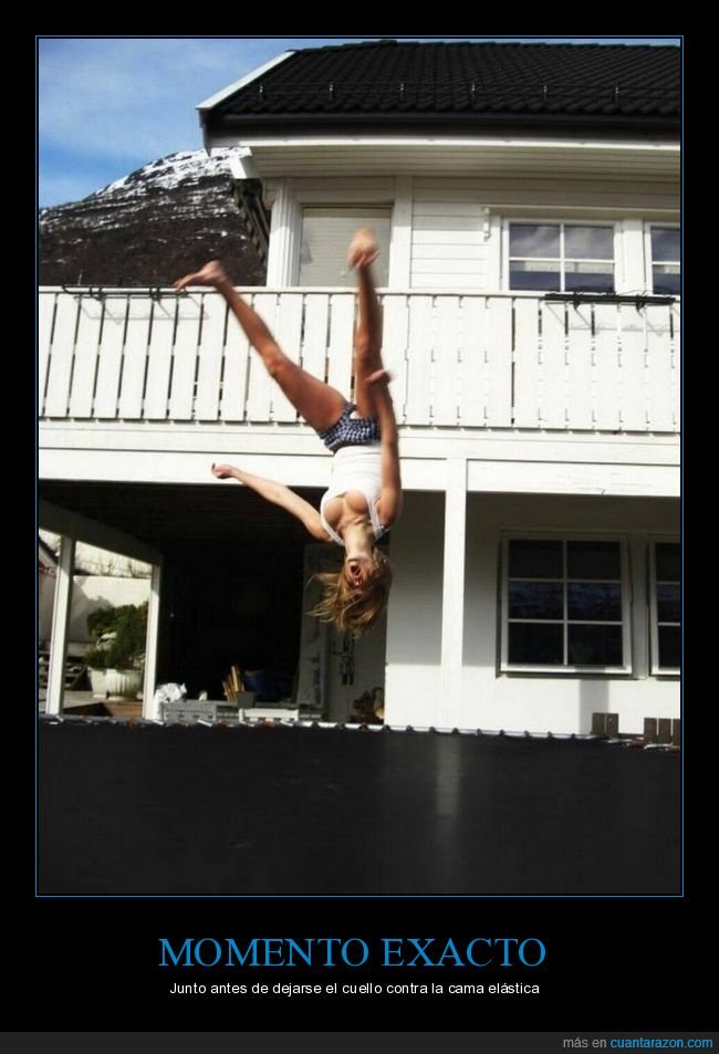 salto,chica,bocabajo,momento exacto