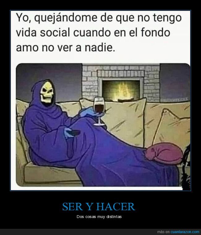 quejarse,vida social,skeletor