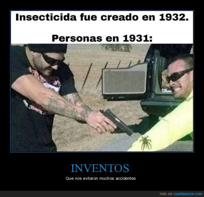 insecticida,araña,pistola,inventarse