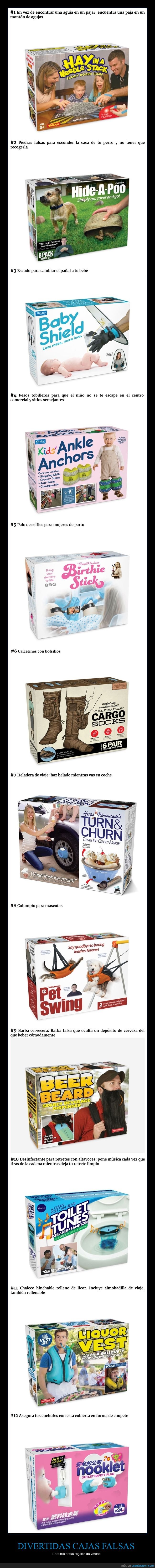 cajas falsas,regalos,wtf