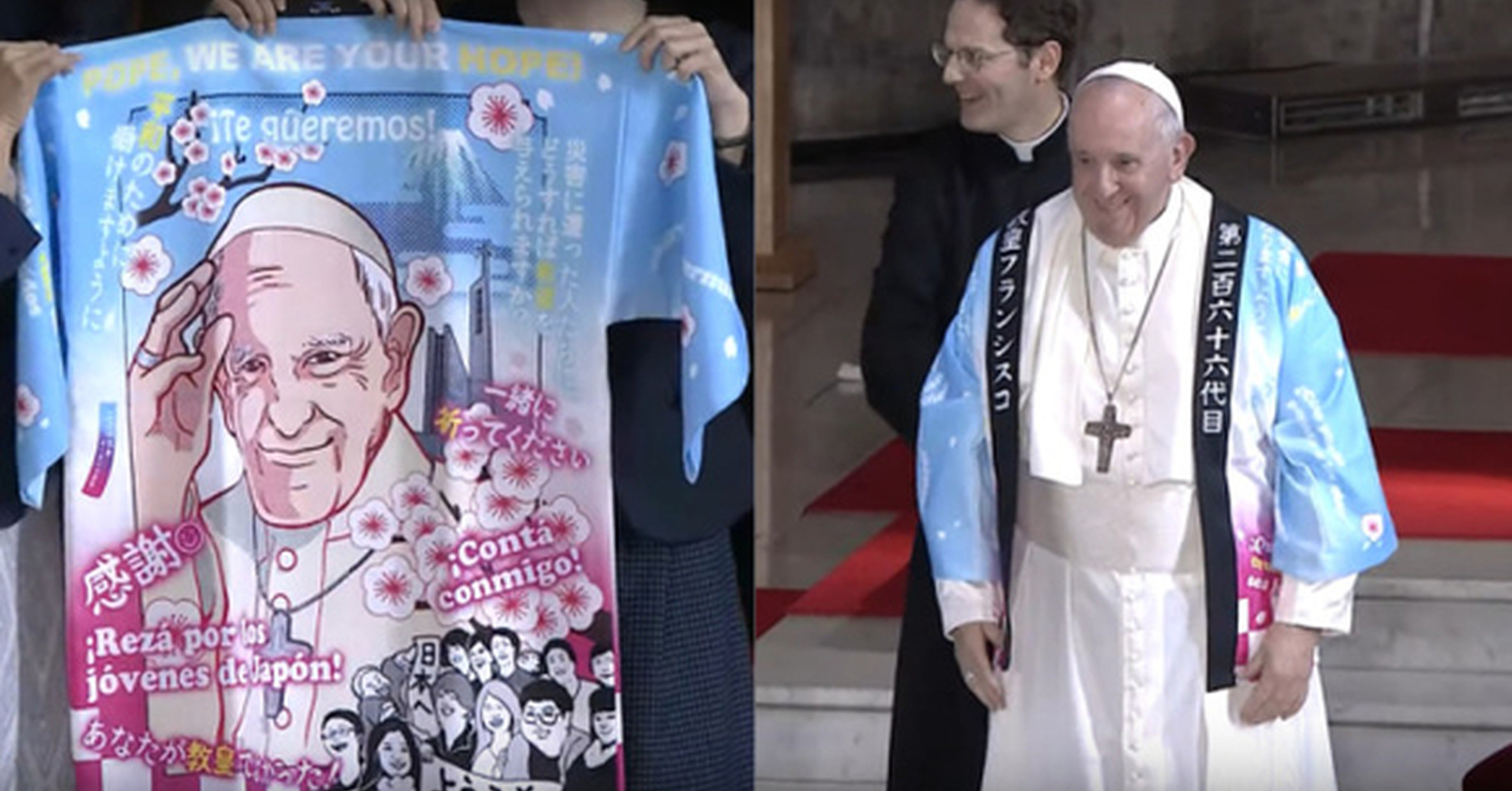 ¡Cuánta razón! / Un Papa con estilo