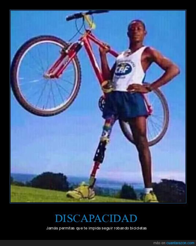 discapacidad,robar,bicicletas