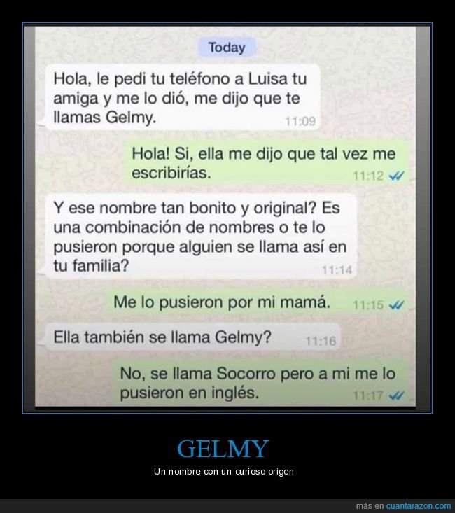 gelmy,nombre,socorro,inglés