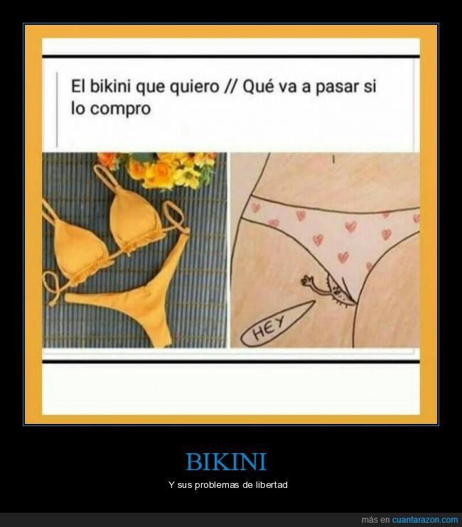 bikini,querer,pasar