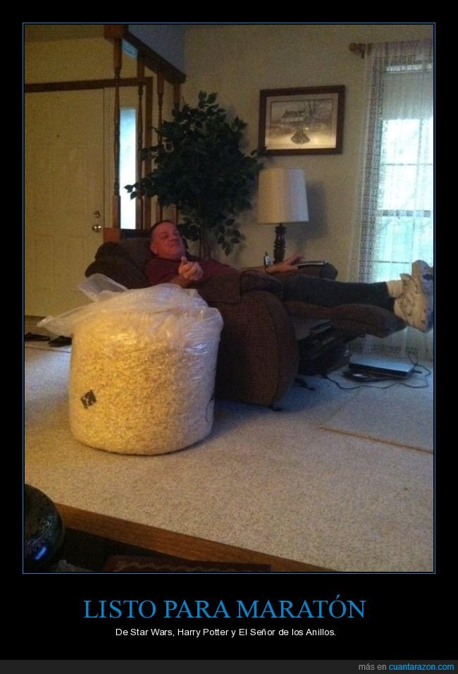 palomitas,maratón,películas