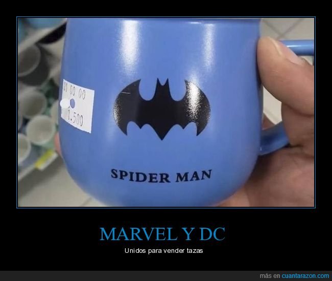 batman,spiderman,taza,fails