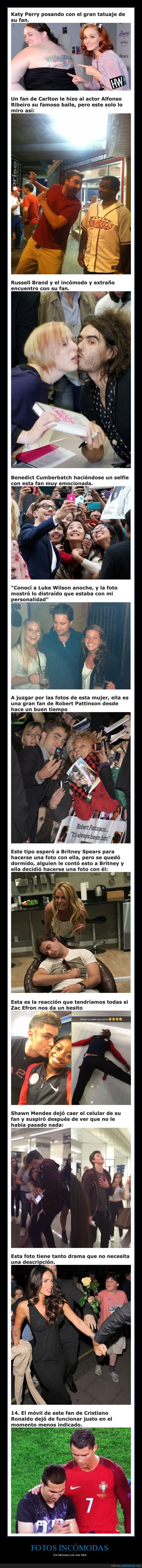 famosos,fotos inc&oacute;modas,fans