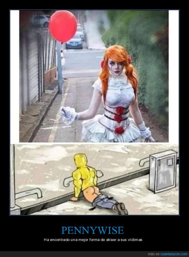 it,disfraz,chica,alcantarilla,pennywise