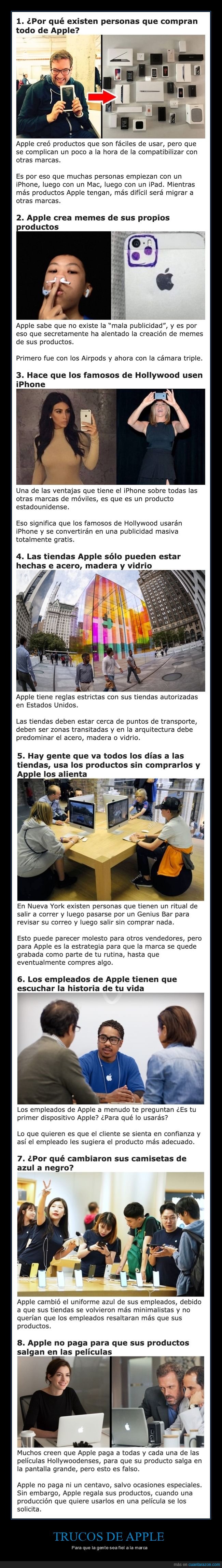 trucos,apple,fidelidad,marca