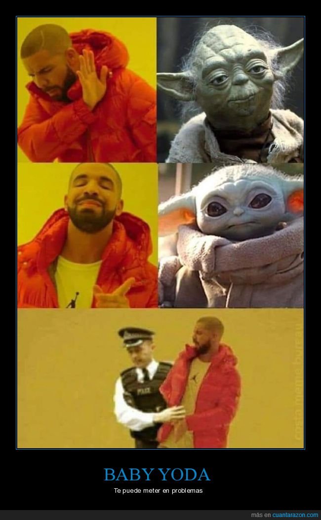 yoda,baby yoda,drake,star wars